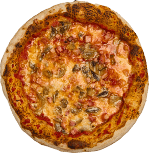 PROSCIUTTO E FUNGHI - Pizza a Domicilio en Alicante